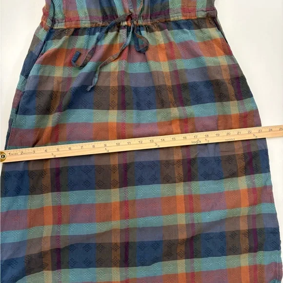 Ace & Jig Multicolor Striped Midi Dress Cottagecore Boho Spring - Picture 5 of 8